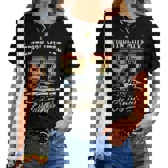 1987Intage Anniversaire Retro Pour Homme 70S Et 80S T-shirt femme - Cadeauxyz