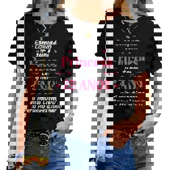 25 Años Una Princesa 25 Años Chica Cumpleaños Camiseta de mujer - Regaloses