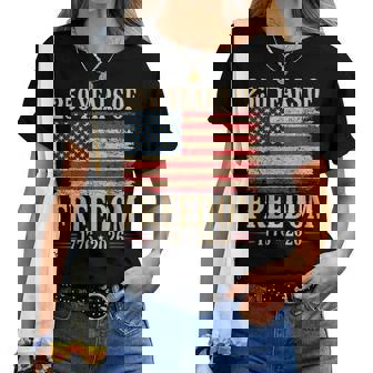 250Th America Anniversary Independence 250 Years Of Freedom Women T-shirt | Seseable UK