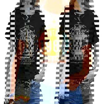 41 Cumpleaños 1984 41 Años Hombre Intage 1984 Camiseta de mujer - Regaloses