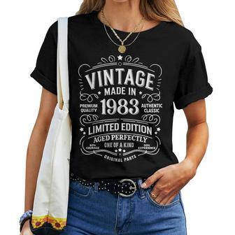 43Rd Birthday 1983 Birthday For Women Women T-shirt | Mazezy