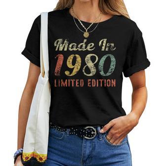 45 Cumpleaños Para Hombres Y Es Nacidos En 1980 45 Años In Mangas Camiseta de mujer - Regaloses