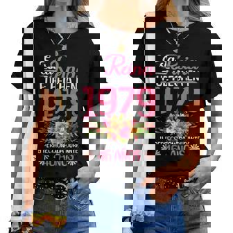 46 Años Regalo De Cumpleaños Hecha En 1979 46 Años Camiseta de mujer - Regaloses