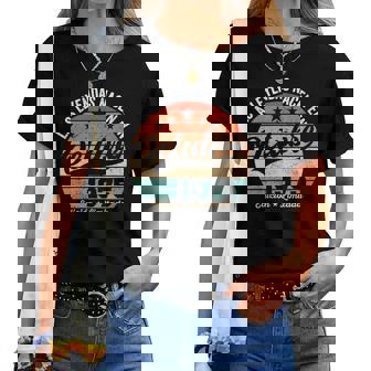 50 Años Cumpleaños Las Leyendas Nacen En Octubre De 1975 Cuello Camiseta de mujer - Regaloses