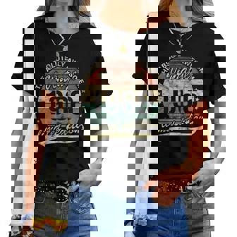 60歳の誕生日 1966年 絶対的に素晴らしいヴィンテージ 男性 女性 長袖tシャツ レディースTシャツ - Kawaiitshirt