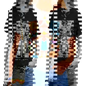 67 Chemistry Science Teacher Periodic Table Thanksgiving Women T-shirt | Mazezy