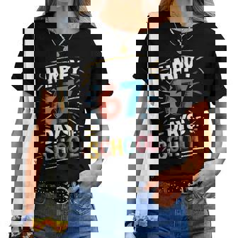 67 Days Of School Happy 67 Days Of School Student Teacher Women T-shirt | Mazezy