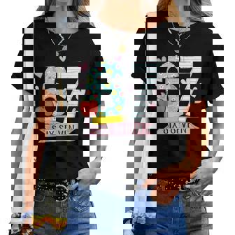 67 For Teachers 67 Meme Teacher Six Seven Women T-shirt | Mazezy