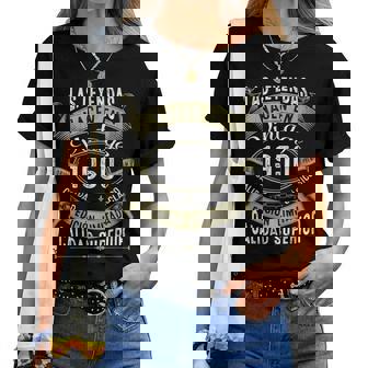 75 Años Cumpleaños Regalo Hombre Y Intage 1950 Camiseta de mujer - Regaloses