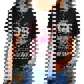 78歳 1948年2月 花柄 78歳 誕生日 男性 女性 レディースTシャツ - Kawaiitshirt