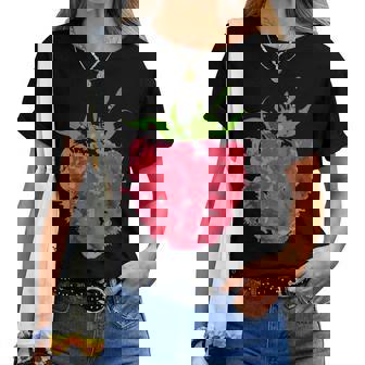 À Motif Framboise Pour Homme Et T-shirt femme - Cadeauxyz