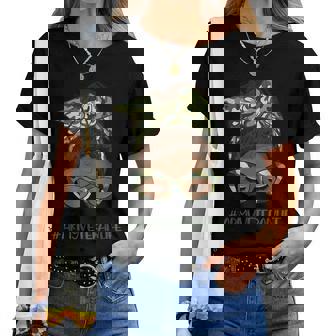 African American Army Veteran Female Afro Melanin Girl Women T-shirt - Thegiftio