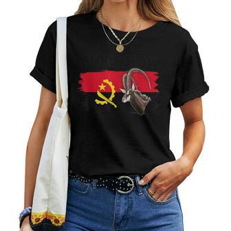 Angolaêtements Angolais Chemise Angola Pour Et Homme T-shirt femme - Cadeauxyz