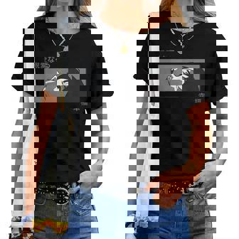 Anime Girl Eyes Japan Culture Japanesead Girl Aesthetic レディースTシャツ - Kawaiitshirt