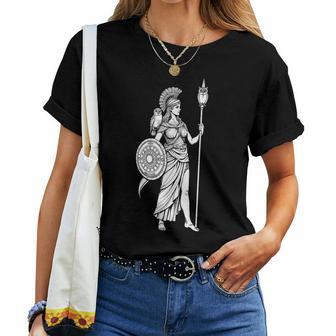 Athena Greek Mythology For Women Women T-shirt - Thegiftio UK