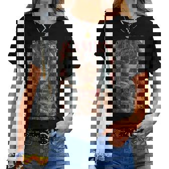 Back Print Pin-Up Girl Ramen Noodle Anime Manga Asian Ramen Women T-shirt - Thegiftio