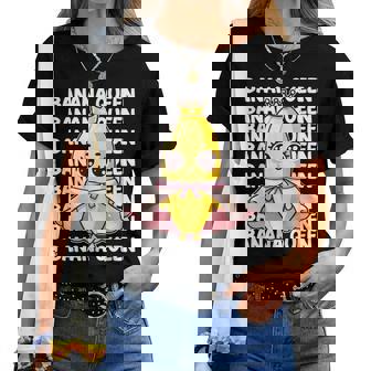 Banana Fruit Yellow Queen Donne Bambini Uomini Carino Cool Banana Maglietta da donna - Novitaregali