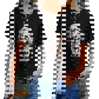 Barboncino Nano Per Cani Per Barboncinoupporto Per Cani E Mamma Maglietta da donna - Novitaregali