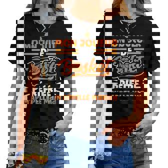 Basketball Maman Basket-Ball Joueur Mère Basketteur T-shirt femme - Cadeauxyz