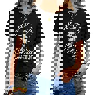 Believe In The Lord Jesus And You Will Be Saved Christian Women T-shirt | Mazezy