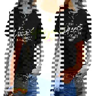 Best Yaya Ever Cute Flowers Cadeau D'anniversaire Pour Maman Fête Des Mères T-shirt femme - Cadeauxyz