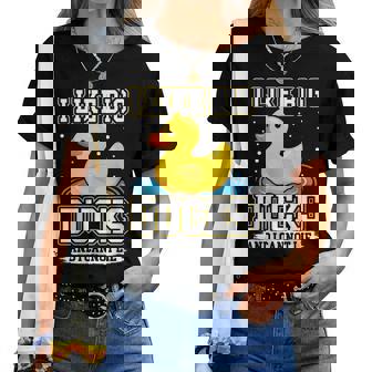 I Like Big Ducks And I Cannot Lie Rubber Duck Women T-shirt - Thegiftio