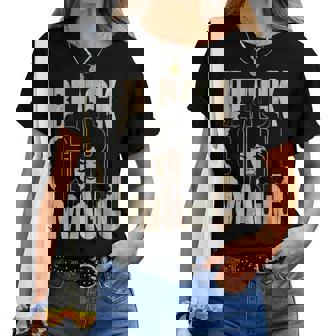 Black Girl Magic Black History Month Melanin Black Women Women T-shirt | Mazezy