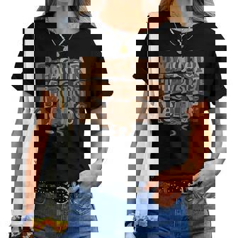 Black History Teacher Bow Afro Woman African American Women Women T-shirt - Thegiftio