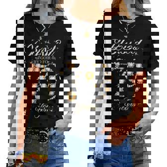 Blessed By God For 79 Years Old 79Th Birthday Party Women T-shirt | Mazezy