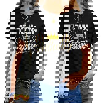 Boy Girl Twins Birthday Twin Identical It's Our Birthday Cute Celebrate Twins Twin Women T-shirt - Thegiftio