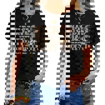 Calcia La Polvereu Musica Country Western Ballerino Cowgirl Maglietta da donna - Novitaregali