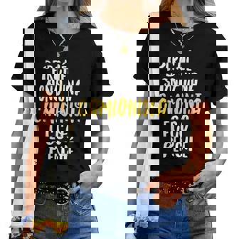 Camionista Maglia Testo Divertente Mestiere Donna Ragazza Maglietta da donna - Novitaregali