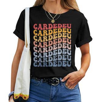 Cardedeu City Groovy Retro Camiseta de mujer - Regaloses