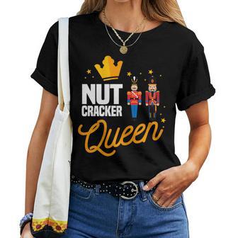 Casse-Noisette Amusant Quenn Love Pour T-shirt femme - Cadeauxyz