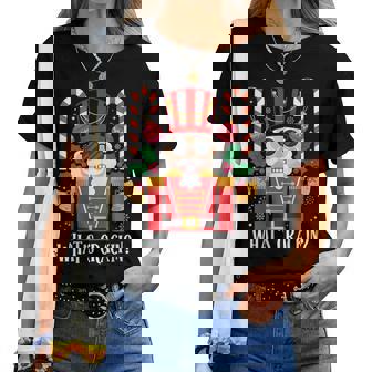 Casse-Noisette De Noël Costume De Noël Drôle Et Amusant T-shirt femme - Cadeauxyz