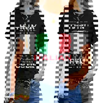 C'est Mon Costume Italien Italie T-shirt femme - Cadeauxyz
