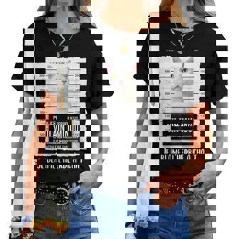 Chat Blanc Cadeau Drôle Humoristique Pour T-shirt femme - Cadeauxyz