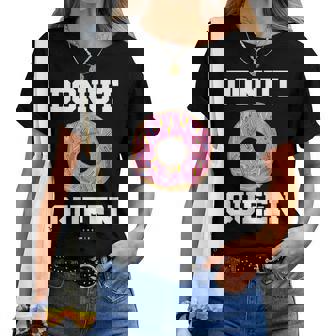 Chemise Donut Queen Drôles En Forme De Donut T-shirt femme - Cadeauxyz