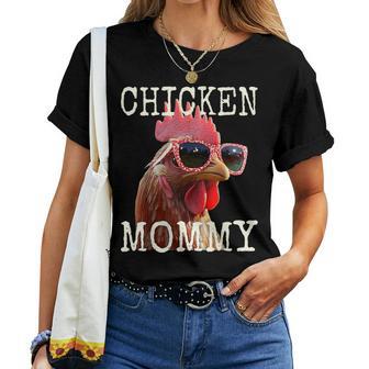 Chicken Mommy Hühner Mom Bäuerin Geflügelzüchter Muttertag T-shirt Frauen - Geschenkecke