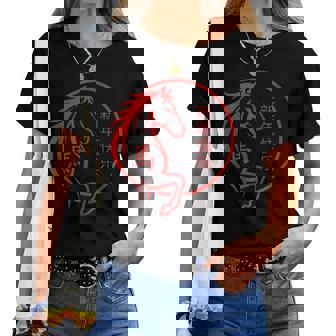 Chinese New Year 2026 Year Of The Horse 2026 Women T-shirt - Thegiftio