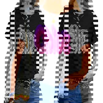 Chloe Retro Nom Personnalisé Pour Filles Et S Chloe T-shirt femme - Cadeauxyz