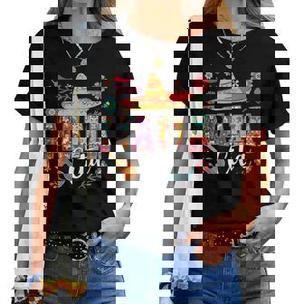 Cinco De Mayo Mamacita Flower Mama Cita Mexican Fiesta Party Women T-shirt | Mazezy