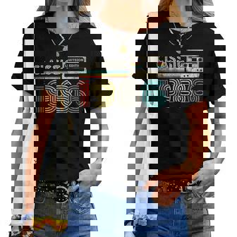 Classic 1986 Vintage 1986 Cassette Tape Birthday Women T-shirt - Thegiftio