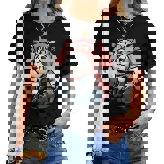 Cochon Panda Porcinet Panda T-shirt femme - Cadeauxyz