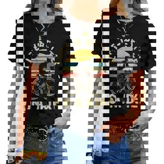 Cool Bicycle Quote Life Is Better On A Bike Ciclismo Bicicleta Cyc Cuello Camiseta de mujer - Regaloses