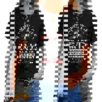 Couple Matching Husband And Wife Prayer Partners For Life Women T-shirt | Seseable CA