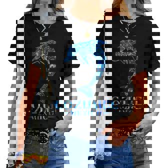 Cozumel Mexico Dolphin Retro Throwback Boys Girls Souvenir Women T-shirt - Thegiftio