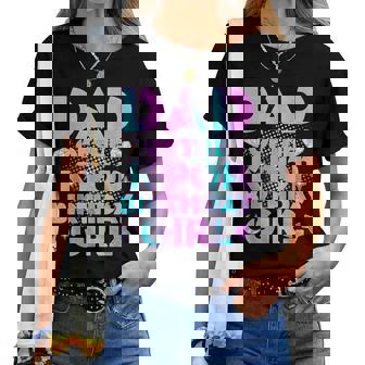 Daddy Dad Of The K-Pop Birthday Girl Matching Family Fathers Women T-shirt | Mazezy