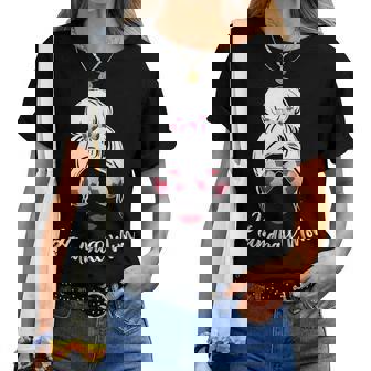 Damen Handball Mama Mami Elternport Ball Handball Mama T-shirt Frauen - Seseable