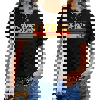 Daphne Name Personalized Cute Idea Vintage Daphne Women T-shirt - Thegiftio